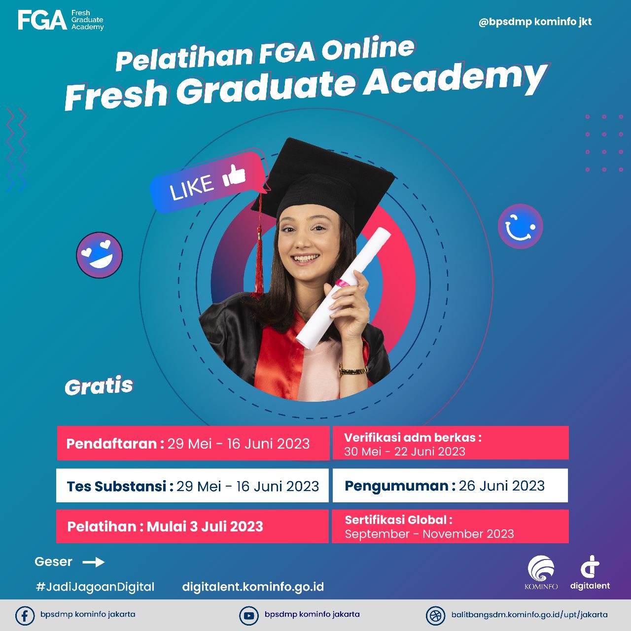 Fresh Graduate Academy (FGA) 2023